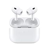 Apple AirPods Pro 2 Wireless Earbuds, Active Noise Cancellation, Hearing Aid Feature, Bluetooth Headphones, Transparency, Personalized Spatial Audio, High-Fidelity Sound, H2 Chip, USB-C Charging