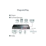 TP-Link TL-SG1218MP 16 Port Gigabit PoE Switch 16 PoE+ Ports @250W, w/ 2 Uplink Gigabit Ports + 2 Combo SFP Slots Plug & Play Sturdy Metal Rack-mountable