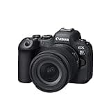 Canon EOS R6 Mark II Mirrorless Camera RF24-105mm F4-7.1 is STM Lens Kit, Full-Frame Hybrid Camera, 24.2 Megapixel CMOS Sensor, Photo and Video Capabilities, Black
