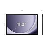 Samsung Galaxy Tab A9+ Tablet 11” 64GB Android Tablet, Big Screen, Quad Speakers, Upgraded Chipset, Multi Window Display, Slim, Light, Durable Design, US Version, 2024, Graphite