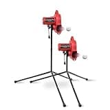Heater Power Alley Pro Real Baseball Machine - Adjustable Design, Pitches Real Baseballs Up to 45 MPH, Accurate and Portable Training Tool for Batting, Pitching, and Field Practice
