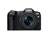 Canon EOS R8 Mirrorless Camera RF24-50mm F4.5-6.3 IS STM Lens Kit, Full-Frame Hybrid Camera, 24.2 Megapixel CMOS Image Sensor, 4K Video, Content Creator Vlogging Camera, Black