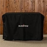 Blackstone 5483 Griddle Cover Fits 28 inches Griddle Cooking Station with Hood Water Resistant, Weather Resistant, Heavy Duty 600D Polyester Flat Top Gas Grill Cover with Cinch Straps 28" Black