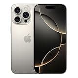 Apple iPhone 16 Pro Max, US Version, 1TB, Natural Titanium - Unlocked (Renewed)