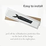 Xdrive Rear Emblem Badge Sticker Car Trunk Lid Nameplate Numbers Letters Decal Replacement for Xdrive (Gloss Black)