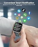 Smart Watch (Answer/Make Call) for Men Women, 2.02" Smartwatch with Heart Rate/Blood Pressure/Blood Oxygen/Sleep Monitor, IPX8 Waterproof Fitness Tracker, 100+ Sports Modes Compatible with iOS Android