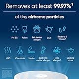 BLUEAIR Air Purifiers for Large Rooms, Cleans 3,048 Sqft In One Hour, HEPASilent Smart Air Cleaner For Home, Pets, Allergies, Virus, Dust, Mold, Smoke - Blue Pure 211i Max