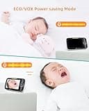 iFamily Split Screen Baby Monitor, Large Display Video Baby Monitor with 2 Cameras and Audio, Long Range, Remote pan tilt, Night Vision, Temperature Sensor, 2 Way Talk, Feeding Clock and lullabies.