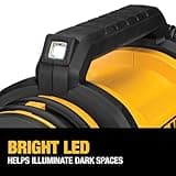 DEWALT 20V MAX Tire Inflator, Compact and Portable, Automatic Shut Off, LED Light, Bare Tool Only (DCC020IB)