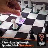GoChess Mini - AI Electronic Chess Board Game, Light Up Chess Set for Adults & Kids for All Skill Levels with Online Play App - Perfect as a Gift for Smart Board Games Lovers