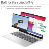 HP Flagship Business Laptop Computer - 15.6" FHD Anti-Glare Display, Windows 11 Pr, 16GB RAM, 512GB SSD, Core i7-1355U, Fast Charge, Backlit Keyboard, Copilot AI, Wi-Fi 6, Intel Iris Xe Graphics