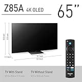 Panasonic Z85 Series (2024 Model) 65-inch OLED 4K Ultra HD Smart Fire TV, Dolby Vision IQ, HDR10+ Adaptive, 120Hz Refresh Rate - 65Z85AP