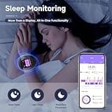 TRAUSI Smart Watches for Women Men, 1.83" HD Smartwatch with 120 Sports Modes, IP67 Waterproof, Bluetooth Call and Music Control；Heart Rate and Sleep Monitor (Black)