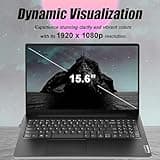 Lenovo 15.6" FHD Laptop Computer for Business and Student, Intel Dual Core Processor, 32GB DDR4 RAM, 1TB PCIe SSD, WiFi 6, Bluetooth 5.2, Type-C, HDMI, Numeric Keypad, Black, Windows 11 Pro, AZ-XUT