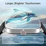 Fitpolo Smart Watch for Men Women, 1.85" Touchscreen Fitness Tracker, Make/Answer Calls, Heart Rate SpO2 Monitor, IP68 Waterproof, Sleep & Activity Tracking Smartwatch for Android Phones iPhone