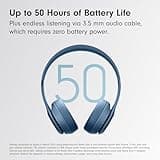 Beats Solo 4 - Wireless Bluetooth On-Ear Headphones, Apple & Android Compatible, Up to 50 Hours of Battery Life - Slate Blue