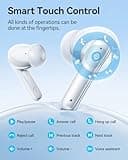 JGUG Wireless Earbuds, Bluetooth Ear Buds Headphones with LED Charging Case, Deep Bass Stereo Sound, 40 Hours Playtime, IP7, Lightweight in-Ear Earphones for iPhone Android Sports Workout