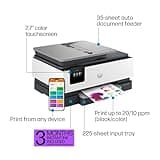 HP OfficeJet Pro 8125e Wireless All-in-One Color Inkjet Printer, Print, scan, Copy, ADF, Duplex Printing, Home & Office, 3 Months of Instant Ink Included (405T6A)