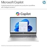 HP Flagship Business Laptop Computer - 15.6" FHD Anti-Glare Display, Windows 11 Pr, 16GB RAM, 512GB SSD, Core i7-1355U, Fast Charge, Backlit Keyboard, Copilot AI, Wi-Fi 6, Intel Iris Xe Graphics