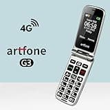 artfone G3 Flip Cell Phone for Seniors,4G Unlocked Mobile Phones with Big Buttons,Speed Dial,SOS Button,Photo Contact,Talking Numbers,1200mAh Battery, Charging Dock