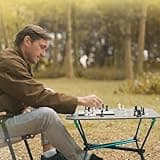 CHESSNUT Go Ultimate Portable Travel Electronic Chessboard with Full Piece Recognition and Strong Magnetic Adhesion - Perfect Desk or Travel Size（Orange）…