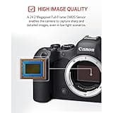 Canon EOS R6 Mark II Mirrorless Camera RF24-105mm F4-7.1 is STM Lens Kit, Full-Frame Hybrid Camera, 24.2 Megapixel CMOS Sensor, Photo and Video Capabilities, Black