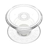 PopSockets Phone Grip with Expanding Kickstand, Adhesive Grip - Clear