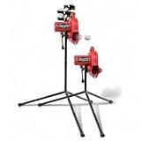 Heater Sports Base Hit Lite Adjustable Baseball Pitching Machine – 45 MPH Pitching Speed, Includes Automatic Ball Feeder, Extremely Accurate | Perfect for Hitting and Fielding Training for All Ages