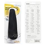 Softalk Antibacterial Black Phone Shoulder Rest | Landline Telephone Accessory (00101M)