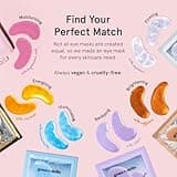 grace & stella Award Winning Under Eye Mask - Travel Essentials - Birthday Gifts for Women - Gel Eye Patches for Dark Circles, Puffy Eyes, Wrinkles, Undereye Bags - Vegan - Self Care (24 Pairs, Gold)
