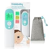 Frida Baby Thermometer, 3-in-1 Infrared Thermometer for Ear, Forehead & Touchless, FSA/ HSA Eligible Fever Thermometer for Baby, Infants ,Toddlers, Kids & Adults