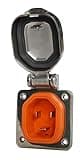 SmartPlug BM30NT 30 Amp Shore Power Inlet – 125V Stainless Steel, Weatherproof No-Twist Marine & RV Connector with Secure Multi-Point Locking System