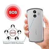 artfone A400 4G Cell Phone for Seniors丨Dumb Phone Unlocked with SOS Button丨2MP Camera丨2.4" LCD丨Super-Loud Speaker丨Speed Dial丨Basic Phone with 1800mAh Battery丨Charging Dock丨T-Mobile, Dual-Nano - Silver