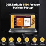 Dell Latitude 5550 5000 Business Laptop Computer, Intel 12-Core Ultra 7 155U (Beat i7-1355U), 64GB DDR5 RAM, 2TB SSD, 15.6" FHD, WiFi 6, Thunderbolt 4, Backlit Keyboard, Fingerprint Reader, Win11 Pro
