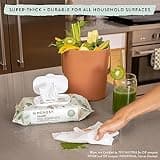 The Honest Company Clean Conscious Multi-Use Wipes | Hypoallergenic + Unscented for Sensitive Skin | Over 99% Water, Compostable, Plant Based, Baby Wipes | Pattern Play, 720 Count