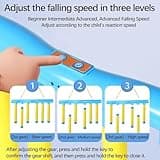 Upgrade Reflex Challenge Game - Drop The Stick, Catch All Drop Sticks Game, Hand Challenge, Hand Eye Coordination Reaction Training Toy, Adjustable Speed