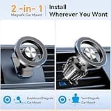 Kaistyle for Magsafe Car Mount【20 Strong Magnets】Magnetic Phone Holder for Car Phone Holder Mount Dash【360°】Cell Phone Holders for Your Car Accessories for Women Men iPhone 16 Pro Max 15 14 13 12 Plus