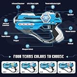 IJO Laser Tag Guns Set of 2 Laser Tag with Digital LED Score Display Vests for Teens, Family and Adults Fun,Birthday Gift Toys for Kids Ages 6 7 8 9 10 11 12+Year Old Boy & Girls