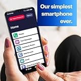 Lively Jitterbug Smart4 Smartphone for Seniors - Cell Phone for Seniors - Not Compatible with Other Wireless Carriers - Must Be Activated with Lively Phone Plan