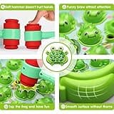 HopeRock Toys for 2 3 4 5 Year Old Boy,Toddler Toys Age 2-4, Whack A Frog Game,with 5 Modes,45 Levels,9 Music Spray and Light-up, Baby Toy Gifts for Early Learning, Birthday Gift for Toddler Boy Toys