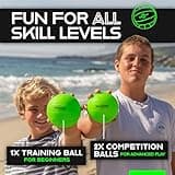 GoSports Slammo Game Set (Includes 3 Balls, Carrying Case and Rules) - Outdoor Lawn, Beach & Tailgating Roundnet Game for Kids, Teens & Adults