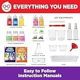 Doctor Jupiter My First Science Kit for Kids Ages 4-5-6-7-8 | Birthday Gift Ideas for 4+ Year Old Boys & Girls | Toy Stem Kit with 100+ Experiments | Learning & Educational Projects
