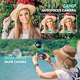5K Digital Camera, 64MP Cameras for Photography with 6X Optical Zoom & Autofocus, WiFi Vlogging Camera for YouTube Video, Dual-Lens, 2 Batteries, 64GB Card & Flash, Best Cameras for Content Creators
