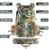 Yeacool Turkey Vest for Hunting with Seat & Game Pouch – Turkey Hunting Vest, Silent Camo Gear，Turkey Hunting Gear for Men & Women, Lightweight Hunting Accessories