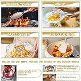 Umite Chef Silicone Kitchen Utensil Set, 34PCS Heat Resistant Kitchen Gadgets and Tools With Grater, Wood Handles for Nonstick Cookware