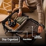 Samsonite Freeform 28-Inch Large Luggage with Dual 360° Spinner Wheels - Checked Suitcase - TSA Lock, Airline-Approved - Lightweight Durable Polypropylene Expandable Hardshell - Black