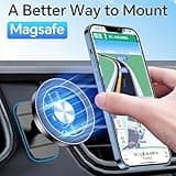 Kaistyle for Magsafe Car Mount【20 Strong Magnets】Magnetic Phone Holder for Car Phone Holder Mount Dash【360°】Cell Phone Holders for Your Car Accessories for Women Men iPhone 16 Pro Max 15 14 13 12 Plus
