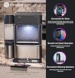GE Profile Opal 2.0 XL with 1 Gallon Tank, Chewable Crunchable Countertop Nugget Ice Maker, Scoop included, 38 lbs in 24 hours, Pellet Ice Machine with WiFi & Smart Connected, Stainless Steel