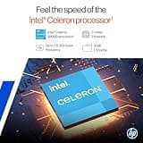 HP Touchscreen Laptop Computer for College Student Home Study, 1-Year Office 365, 16GB RAM, 512GB PCIe SSD, Intel Processor, 14 inch Display, WiFi 6, Bluetooth, Type-C, Windows 11 S, Pale Gold