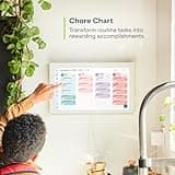 Skylight Calendar: 15-inch Wall Planner Digital Calendar & Chore Chart, Smart Touchscreen Interactive Display for Family Schedules – Wall Mount Included, Great for Organizing Your 2025 Calendar
